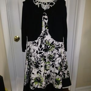 Jessica Howard dress and sweater set